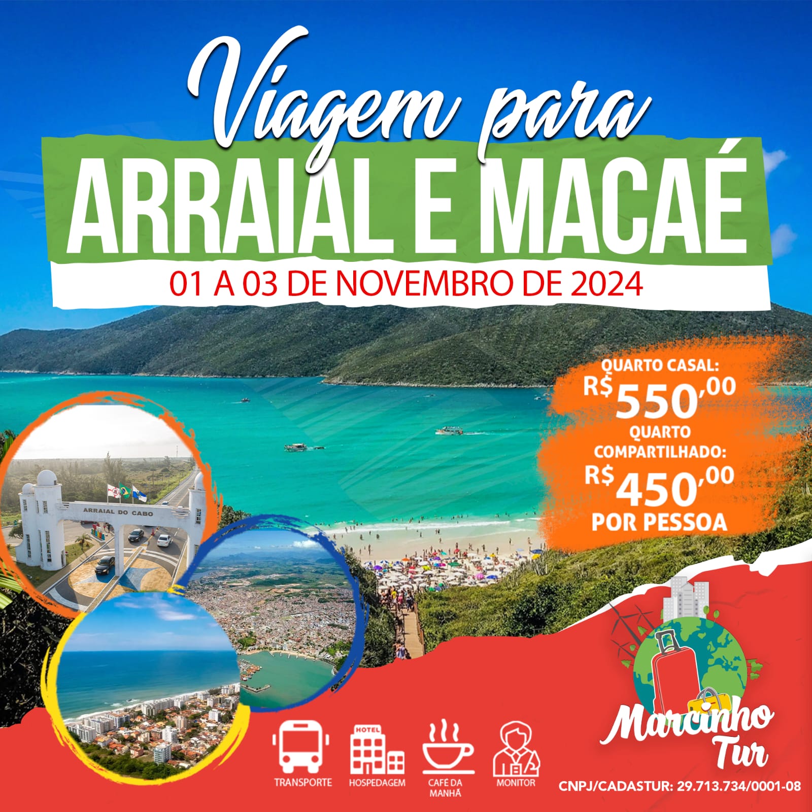 ARRAIAL E MACAE RJ