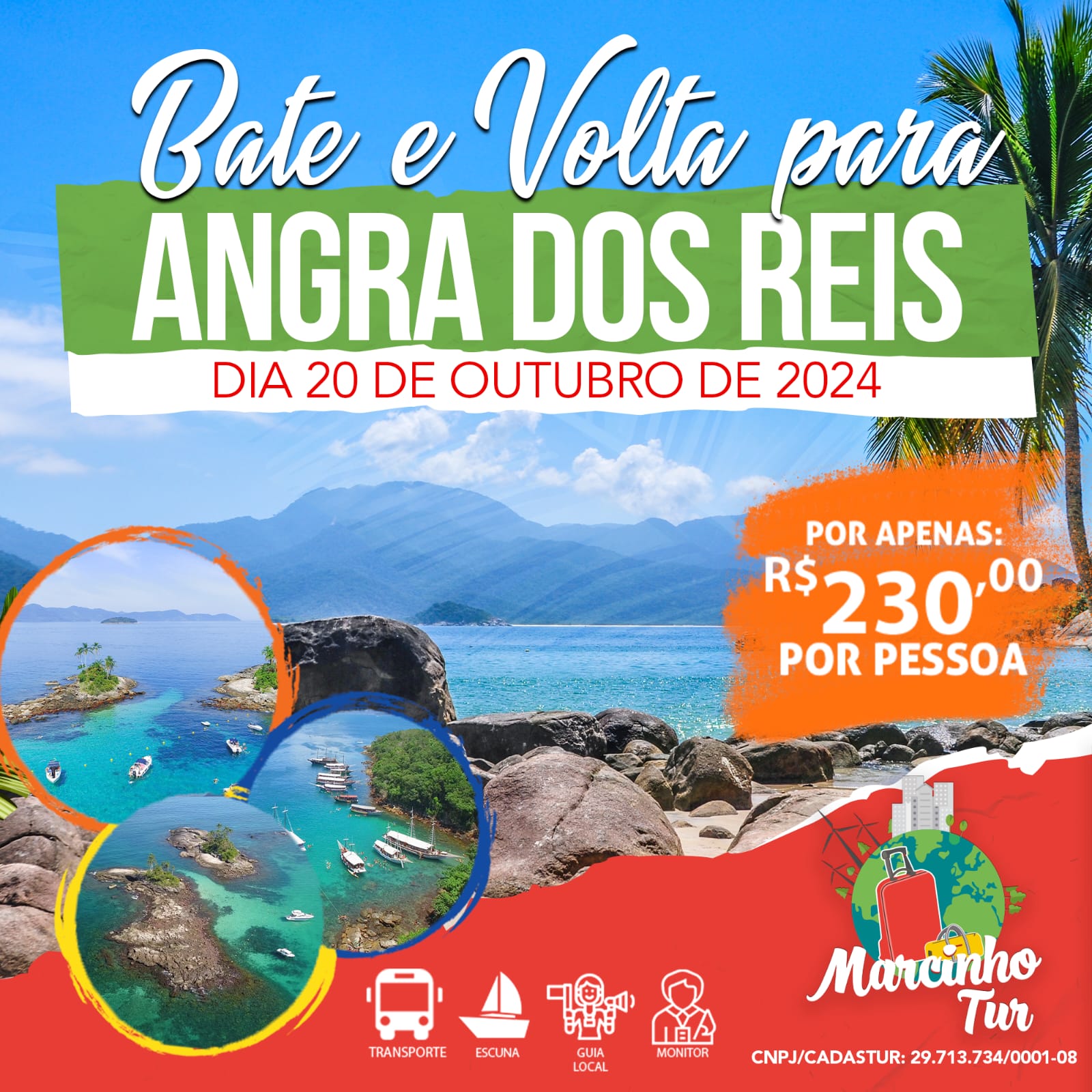 ANGRA DOS REIS COM ESCUNA