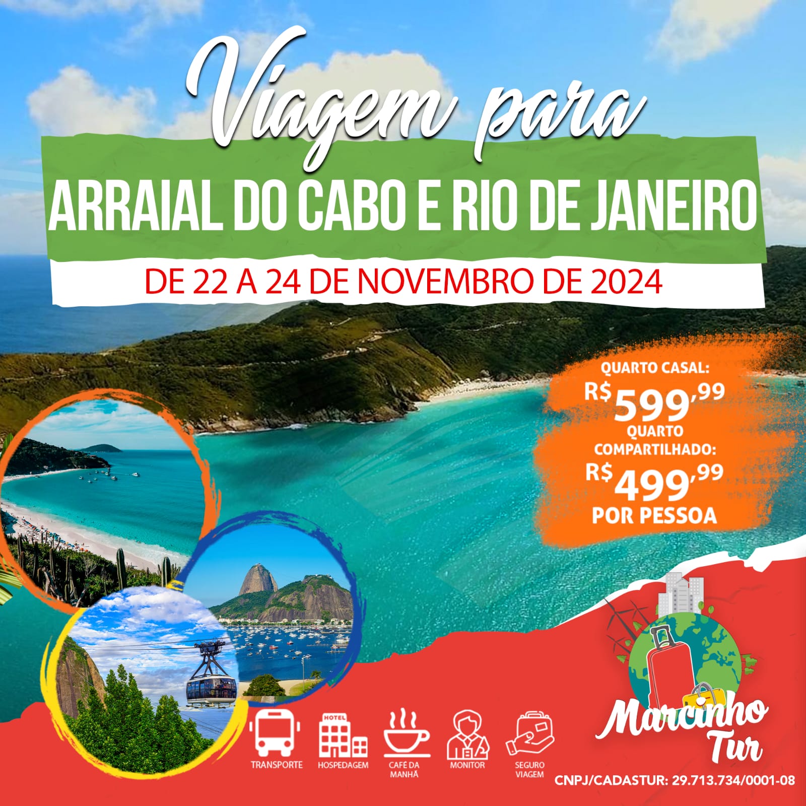 ARRAIAL DO CABO E RIO DE JANEIRO