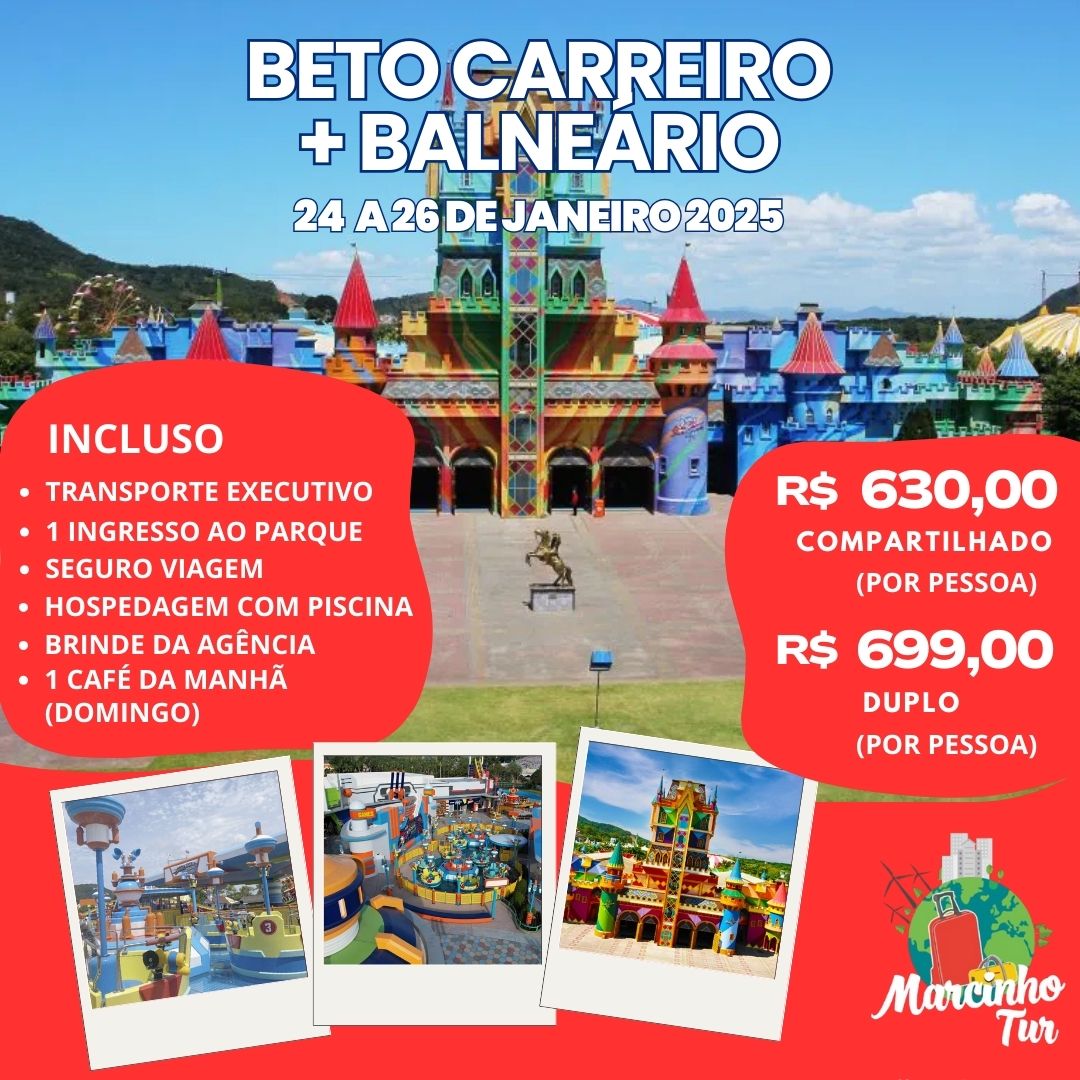 BETO CARREIRO E BALNEARIO CAMBURIU ESPECIAL DE FERIAS